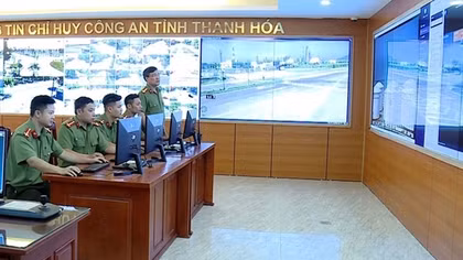 "Mắt thần" giúp bảo vệ ANTT xứ Thanh