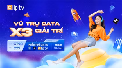 Vũ trụ Data- X3 giải trí, gói cước đáp ứng nhu cầu của khách hàng