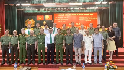Câu lạc bộ sĩ quan Công an hưu trí - trung thành, tâm huyết, đoàn kết, gương mẫu