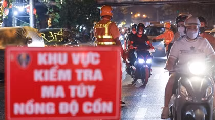Xử phạt hơn 75.000 tài xế vi phạm nồng độ cồn qua 1 tháng
