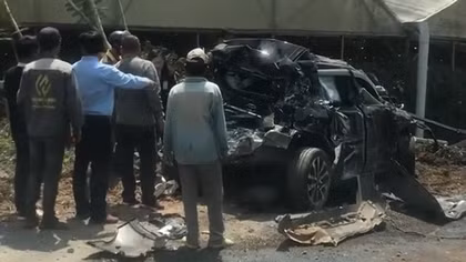 Xe tải lao như bay, gây tai nạn liên hoàn trên đèo Mimosa