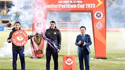 Câu lạc bộ Hà Nội vô địch Giải bóng đá Tứ hùng LienVietPostBank Cup 2023