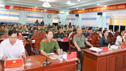 Công an tỉnh Sóc Trăng lấy ý kiến về 5 dự án luật do Bộ Công an chủ trì soạn thảo