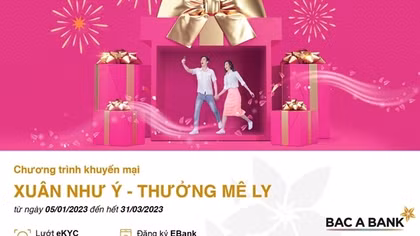 Đón Xuân như ý - Thưởng mê ly cùng BAC A BANK