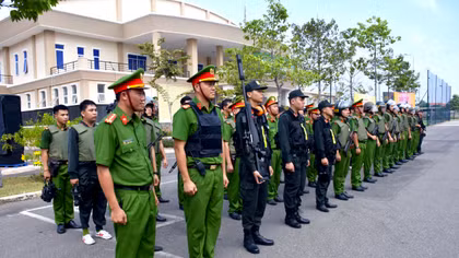 Công an tỉnh Bà Rịa - Vũng Tàu diễn tập xử lý, giải quyết tình huống cấp bách, phức tạp