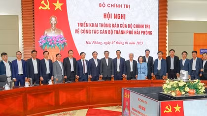 Đồng chí Đỗ Mạnh Hiến được giao nhiệm vụ điều hành hoạt động của Thành uỷ Hải Phòng