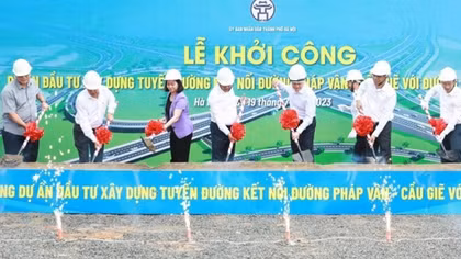 Hà Nội khởi công đường 3.200 tỷ