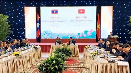 Nâng tầm hợp tác an ninh Việt Nam-Lào