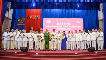 Đại hội thành lập Hội Cựu CAND tỉnh Bắc Ninh nhiệm kỳ 2023-2028