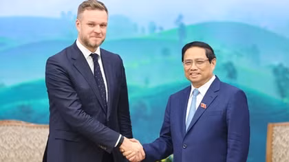 Thủ tướng Phạm Minh Chính tiếp Bộ trưởng Ngoại giao Cộng hòa Lithuania