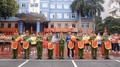 Khai mạc hội thao Cụm thi đua số 5, Bộ Tư lệnh CSCĐ