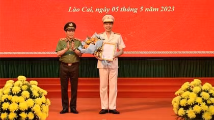 Bổ nhiệm Giám đốc Công an tỉnh Lào Cai
