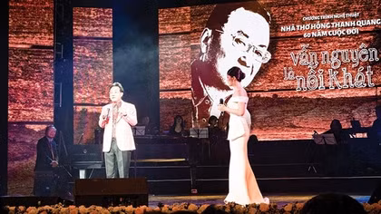 Nhà thơ Hồng Thanh Quang: Những câu thơ đã mang lại cho tôi quá nhiều ân sủng cuộc đời