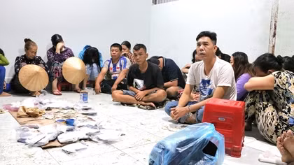 Thuê nhà để gần 40 con bạc"đấu" nhau trên sới tài xỉu