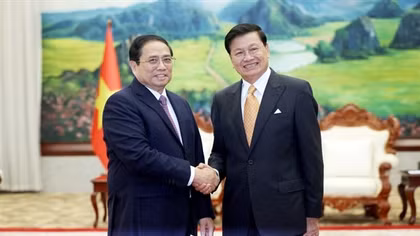 Thắt chặt hơn nữa quan hệ gắn bó, thủy chung Việt Nam - Lào