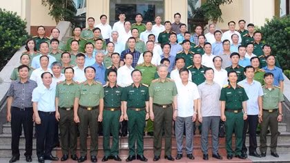 Bộ Công an gặp mặt Lớp bồi dưỡng kiến thức quốc phòng, an ninh đối tượng I, Khóa 91