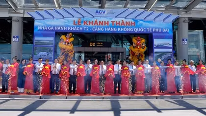 Khánh thành nhà ga hàng không có kiến trúc độc đáo nhất Việt Nam