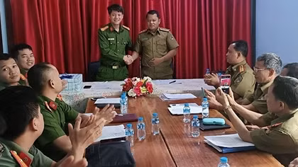 Hỗ trợ nâng cao năng lực phòng, chống ma túy cho Công an tỉnh Xê Kông