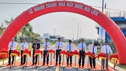 Đà Nẵng khánh thành nhà máy nước hơn 1.100 tỷ đồng