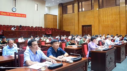 Thừa Thiên - Huế kỷ luật 1 tổ chức đảng và 131 đảng viên