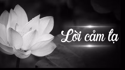 Lời cảm ơn Ban Lễ tang Nhà nước và gia đình đồng chí Nguyễn Khánh