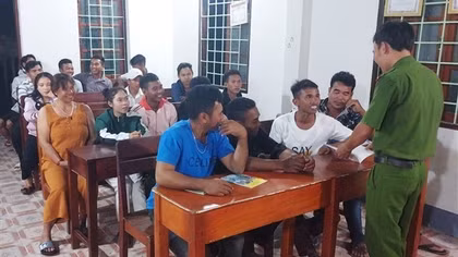 Công an xã Vĩnh Hải - một điển hình làm theo lời Bác