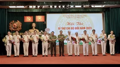 Sôi nổi Hội thi Bí thư chi bộ giỏi trong Đảng bộ Cục Hậu cần