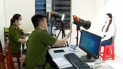 Cấp CCCD ở Thái Bình: Ghi trong ngày đầu dịp nghỉ lễ