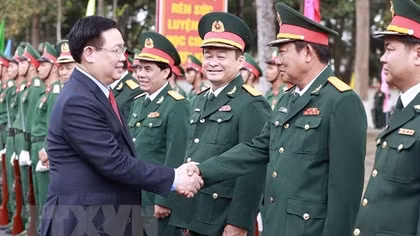 Chủ tịch Quốc hội thăm, chúc Tết tại tỉnh An Giang