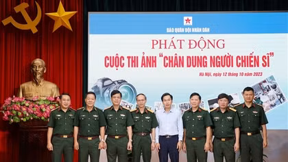 Báo QĐND phát động cuộc thi ảnh “Chân dung người chiến sĩ”