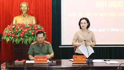 Khảo sát việc thi hành Luật Căn cước công dân tại Công an tỉnh Ninh Bình