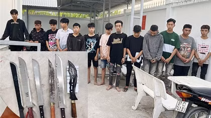 Cảnh báo tình trạng thanh, thiếu niên dùng hung khí gây án