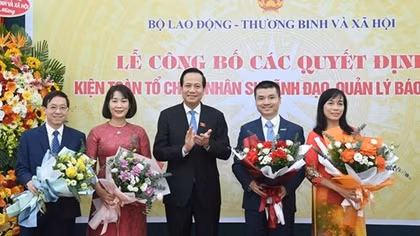 Tổ chức lại Báo Điện tử Dân trí và Báo Lao Động và Xã hội