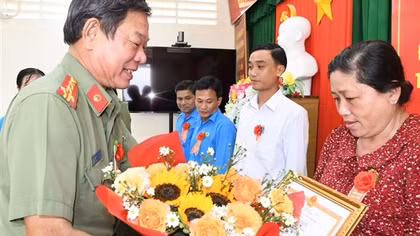 Trà Vinh tuyên dương 26 điển hình tiên tiến trong phong trào toàn dân bảo vệ An ninh Tổ quốc