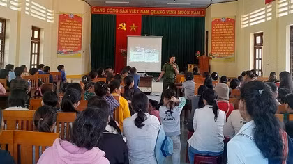 Đẩy mạnh tuyên truyền phòng, chống ma túy tại vùng biên giới Quảng Nam