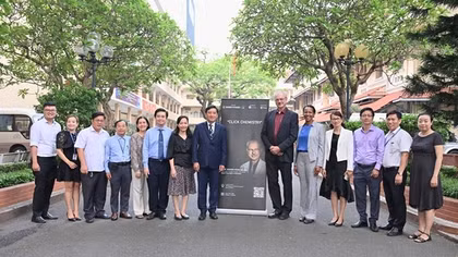 Chủ nhân giải Nobel Hóa học năm 2022 có buổi nói chuyện tại TP Hồ Chí Minh