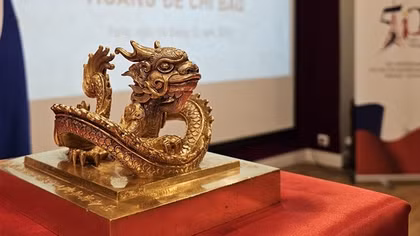 Ấn vàng Hoàng đế Chi bảo hồi hương lọt Top 15 sự kiện văn hóa, thể thao và du lịch tiêu biểu