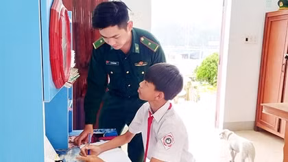 Đứa "con nuôi" của Đồn Biên phòng Tuy Hòa