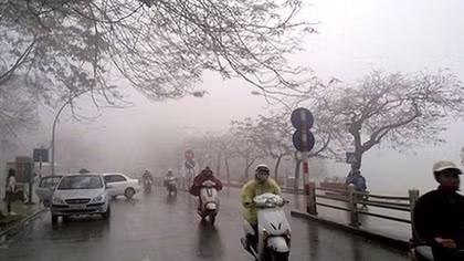 Không khí lạnh tràn về Bắc Bộ và Trung Bộ từ 7/5