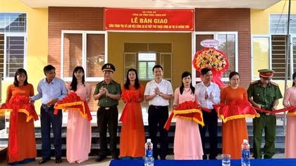 Đưa vào hoạt động nhiều trụ sở làm việc Công an xã ở Thừa Thiên Huế