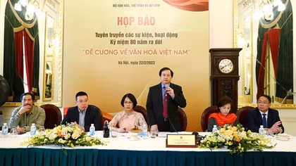 Nhiều hoạt động quy mô nhằm phát huy giá trị “Đề cương về văn hóa Việt Nam”