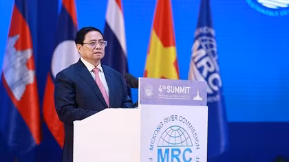 Lấy con người làm trung tâm khi ứng xử với sông Mekong để "không ai bị bỏ lại phía sau"