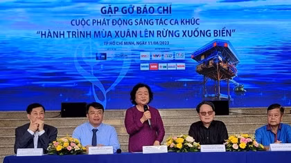 Phát động sáng tác ca khúc mới chủ đề “Hành trình mùa xuân lên rừng xuống biển”
