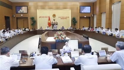 Ngày 12/9, khai mạc Phiên họp thứ 26 Ủy ban Thường vụ Quốc hội