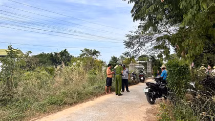 Nam thanh niên sống một mình, tử vong tại sân nhà