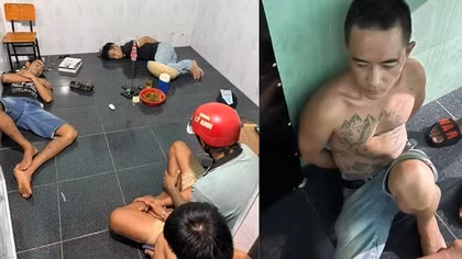 Phát hiện súng đạn tại căn nhà có nhóm người sử dụng ma túy