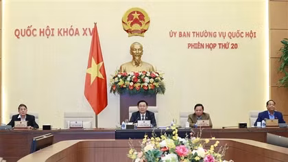 Bế mạc Phiên họp thứ 20 của Ủy ban Thường vụ Quốc hội