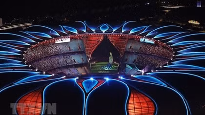 Lễ bế mạc ASIAD 19: "Bữa tiệc" của âm thanh và công nghệ ánh sáng