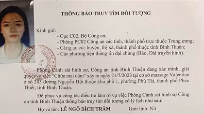 Truy tìm nữ cổ đông góp vốn cơ sở massage chứa mại dâm