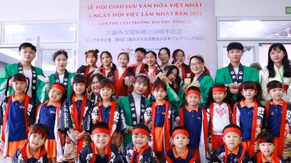 Thắm tình hữu nghị Việt - Nhật